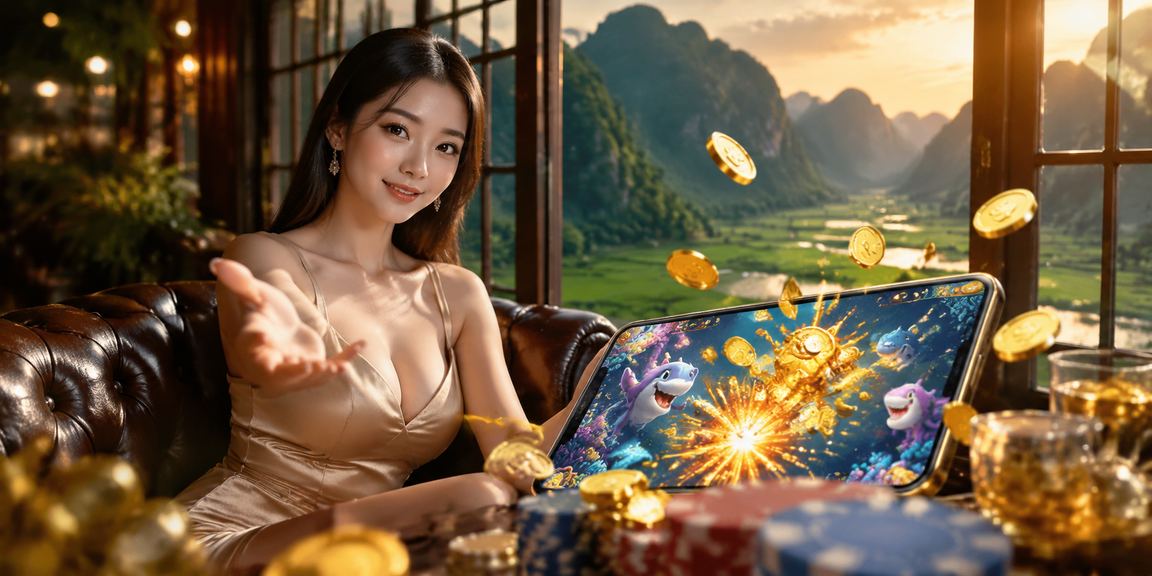 Người dùng tại Ninh Bình thư giãn tại quán cà phê và tham gia bàn cá trực tuyến